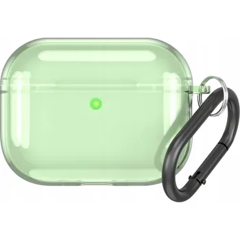 Příslušenství pro sluchátka POUZDRO NA SLUCHÁTKA PRO APPLE AIRPODS PRO 3, POUZDRO + KARABINA