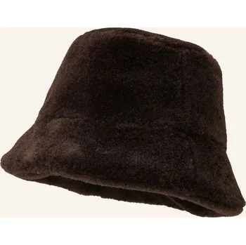 Klobouk Juvia Dámský Klobouk Bucket Hat Kim Z&nbsp;Umělé Kožešiny, tmavě...