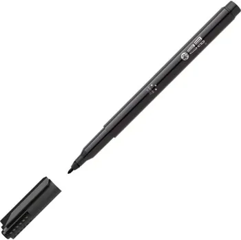 Permanentní popisovač Memobe, kulatý hrot, černý