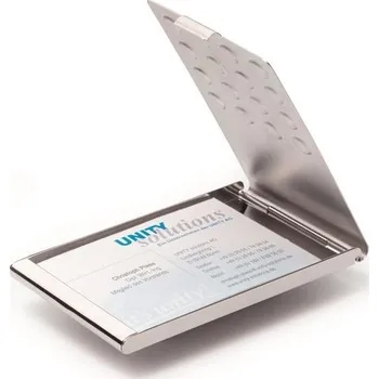 Vizitkář Pouzdro na vizitky Durable, chromové