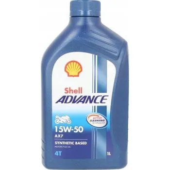 Motorový olej Syntetický motorový olej Shell 1 l 15W-50