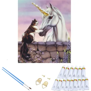 Deminas Okouzlující malování podle čísel - jednorožec