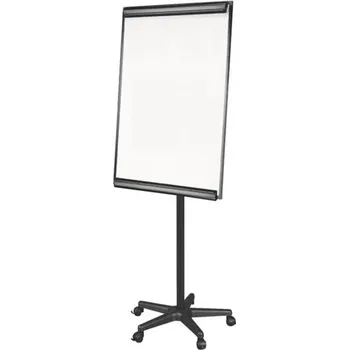 Flipchart Flipchart Q-Connect magnetický, na kolečkách,černý