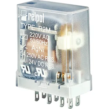 Stykač Relé Relpol 802541 230V AC R2M-2012-23-5230