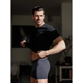 Pánské spodní prádlo Pánské boxerky TallGuys | Antracite Velikost: 4XL