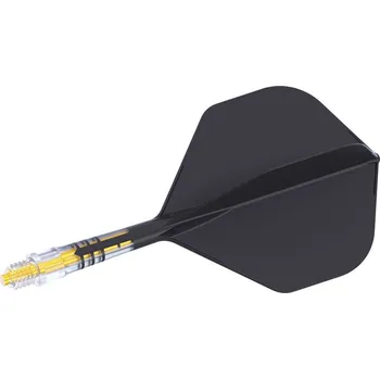 Šipka Cuesoul ROST T19 černo-žluté, No2 letky, carbon násadky velikost 1