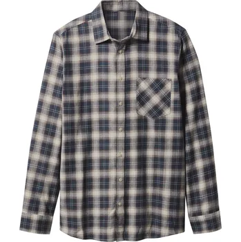 Pánská košile esmara Men Pánská flanelová košile (kostka / navy modrá / béžová, M(39/40))