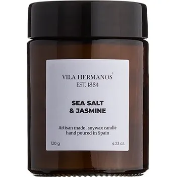 Svíčka Sójová vonná svíčka Mořská sůl & Jasmín Vila Hermanos 1 ks