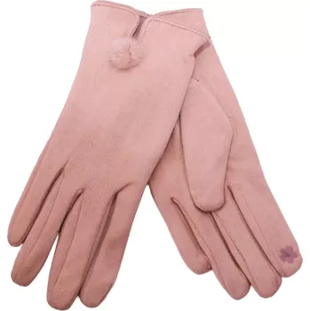 Šála Dámské rukavice ZH4080 st.růžová velikost uni