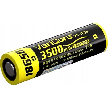 Článková baterie Lithium-iontová Nabíjecí Baterie VariCore 18650 3500 mAh 1 ks