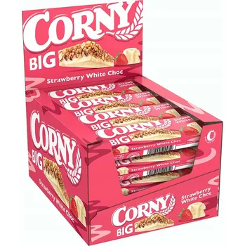 Corny BIG cereální tyčinka jahoda-bílá čokoláda 40 g