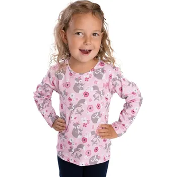 BETTY MODE Dětské tričko Liška dlouhý rukáv Velikost: 110
