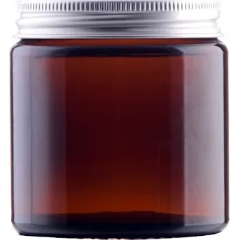 Sklenice Skleněná zavařovací sklenice 120 ml hnědá 58/R3 120 ml Víčko 4 Barvy Na Výběr 105x 1,80 Kč