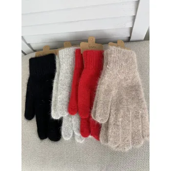 Rukavice Prstové rukavice Fonsi Barva: Červená