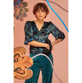 Dámská halenka Halenka Medicine RW24.TSDB50 vícebarevná MLB, vel. S