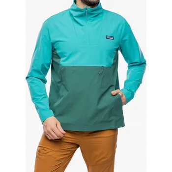 Pánská softshellová bunda Softshellová bunda Patagonia R1 CrossStrata P/O - conifer green M