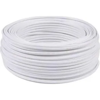 elektrický kabel Kabel dvoulinka 0,5mm2 pro napojení LED pásků, bílá