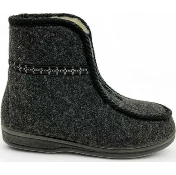 Dámské pantofle Důchodky s ovčí vlnou, zateplené a lehké Velikost: 42