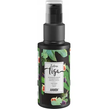 Vlasová regenerace Anwen silikonové sérum pro ochranu konečků vlasů Zelená Fíková 50 ml