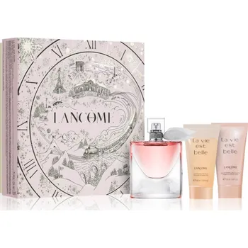 Kosmetická sada Lancome La Vie Est Belle Dárková sada parfémovaná voda dámská 50 ml + tělové mléko 50 ml + sprchový gel 50 ml rok 2025
