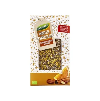 Čokoláda Čokoláda pomeranč a mandle 100 g BIO DENNREE