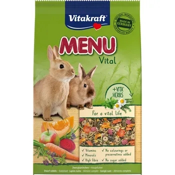 Krmivo pro hlodavce 5kg Vitakraft Menu Vital Rabbit
