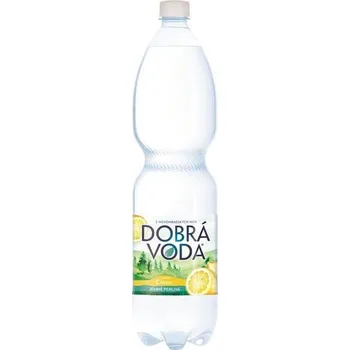 Voda Minerální voda Dobrá voda citrón 1,5 l,bal=6ks