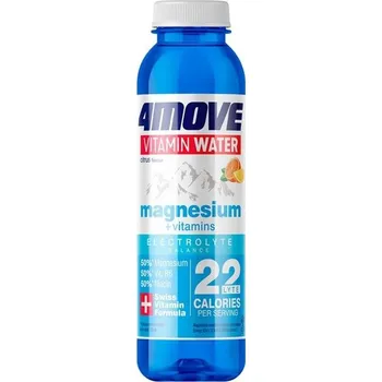 Nápoj pro sportovce Vitamínová voda 4Move - magn.+ vitamíny, 6x 0,556l
