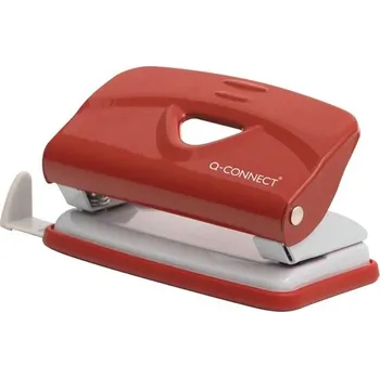 Děrovačka Děrovačka Q-Connect, 10 listů, červená
