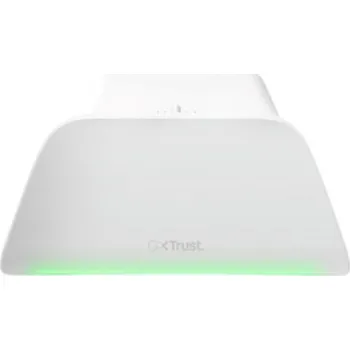 Herní příslušenství TRUST Nabíjecí stanice GXT 255W, Pro PS5 Ovladače, bílá