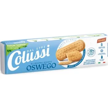 Sušenky Colussi - Oswego,bez přidaného cukru, 250g