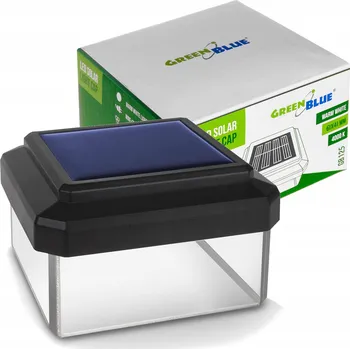 Venkovní osvětlení Solární LED osvětlovací sloupek GreenBlue 61x61 cm, teplá bílá
