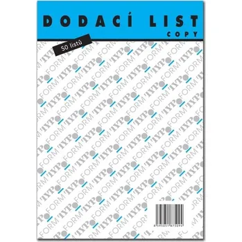 Tiskopis Dodací list A5, 50 listů