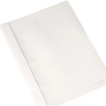 Plast.rychlovazače Q-Connect - A4, bílé, 25 ks