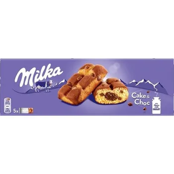 Cukrovinka Sušenky Milka Cake & Choc, 5x 35 g
