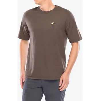 Tričko s potiskem Patagonia Driftways Organic T-Shirt - marlow brown S