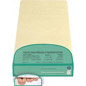 Prostěradlo Chránič na matrace 4sleep 200 x 90 cm