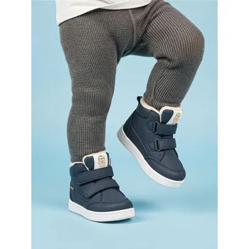 Chlapecká mikina Sinsay - Kotníkové boty s umělou kožešinou uvnitř - námořnická modrá - 192FG-59X - 192FG-59X-23