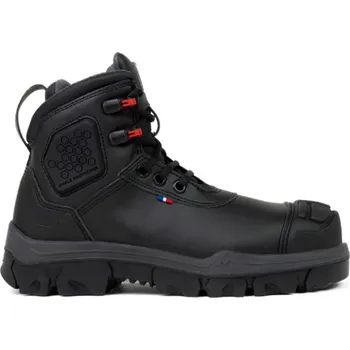 Pracovní obuv OBUV kotník kompozitní nebo pl. tužinka a pl., hydro. CONSTRUCTION BTP MID S3S HRO SR černá 40