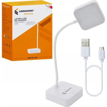 Lampička LED lampička na stůl dotyková USB VERGIONIC
