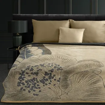 deka DEKA/LIMITED COLLECTION/PEONIA3/ 150X200 ČIERNAR+BÉŽ