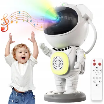 Noční světlo Projektor astronautů LED hvězdný Projektor noční Noční Lampa pro děti PILOT