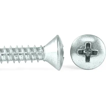 Vrut Šroub do plechu ZnB, čočková hlava, DIN 7983 - 4.8x38