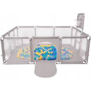 Dětská ohrádka Ohrádka Selonis OHRÁDKA HŘIŠTĚ S MÍČKY PRO DĚTI 180 x 122 cm