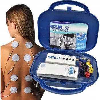 Masážní přístroj ELEKTROSTIMULÁTOR BŘIŠNÍCH SVALŮ, ZAD A VIBRAČNÍ MASÁŽNÍ PŘÍSTROJ NA HUBNUTÍ