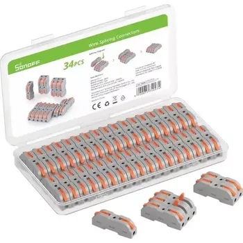 Balení konektorů pro spojování vodičů Sonoff (34 ks)