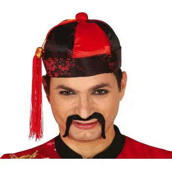 Čepice Čepice Číňan Mandarin Bál Karneval Slavnost
