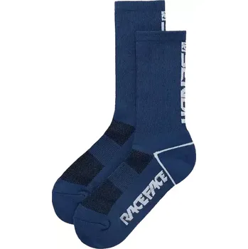 Pánské termo ponožky Race Face Ponožky Race Face Send It 7" navy velikost L - XL
