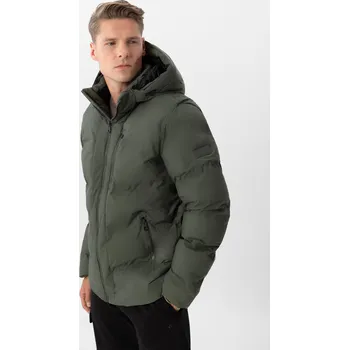 Pánská zimní bunda VOLCANO J-TURIX Barva: Khaki, Velikost: XL