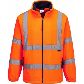 Pánská mikina Reflexní Mikina fleecová s podšívkou EN 20471 Třída 3 vel. XS Oranžová R
